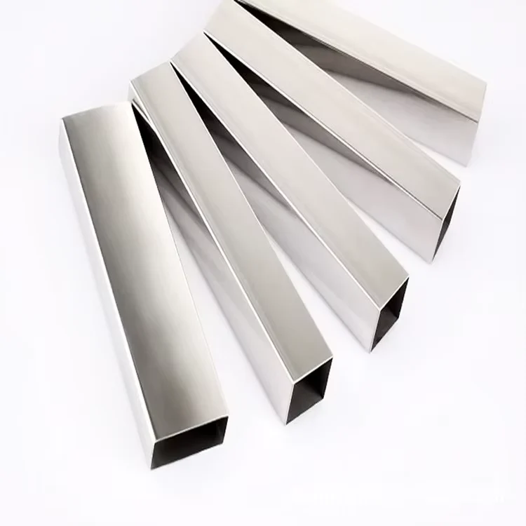 201 304 316 Stainless Steel Seamless Square Tube Factory Direct Supplier