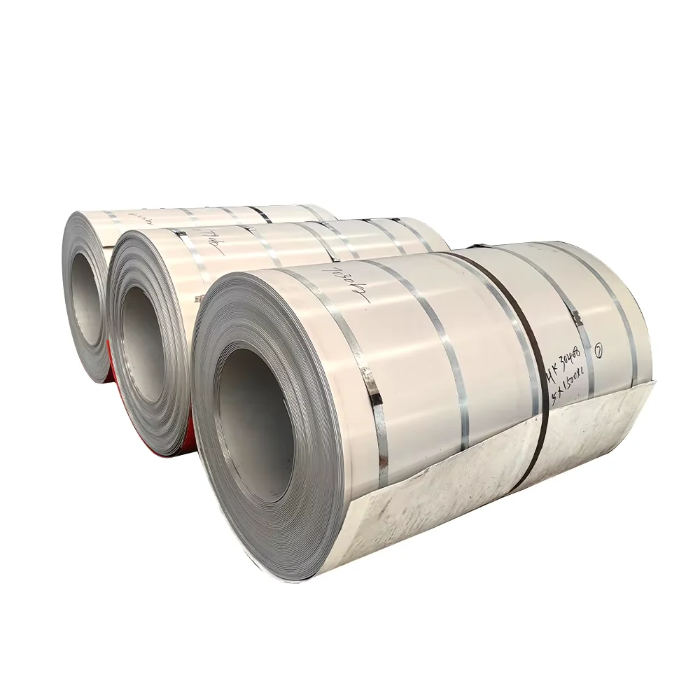 201 304 316L 2205 Stainless Steel Strip 0.2-3mm Factory Direct Supplier