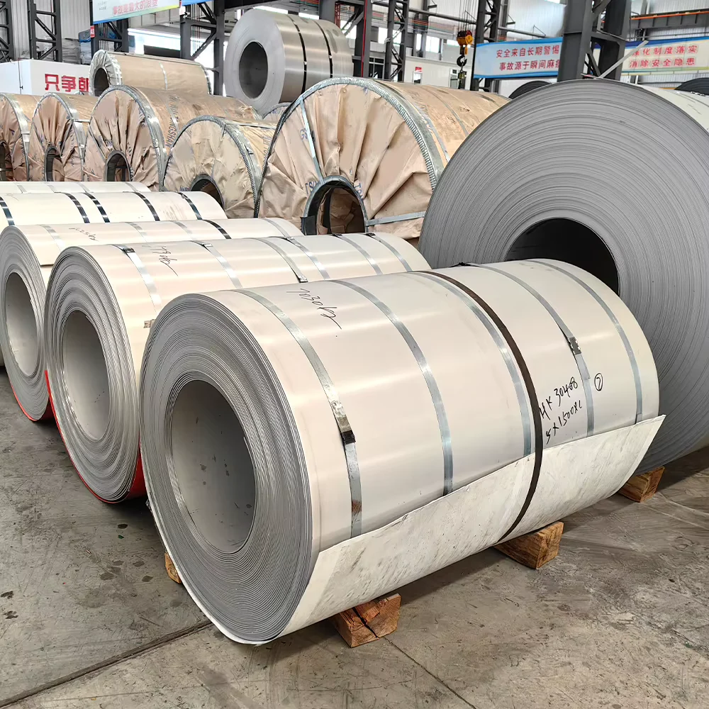 304 316 410 Stainless Steel Coil 2B BA 8K Factory Direct Supplier