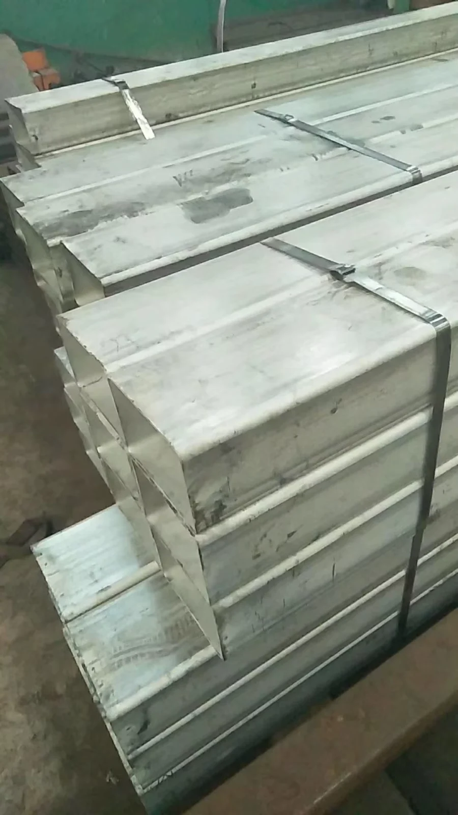 304 316L Stainless Square Rectangular Tube ASTM A554 ERW Welded Factory Direct