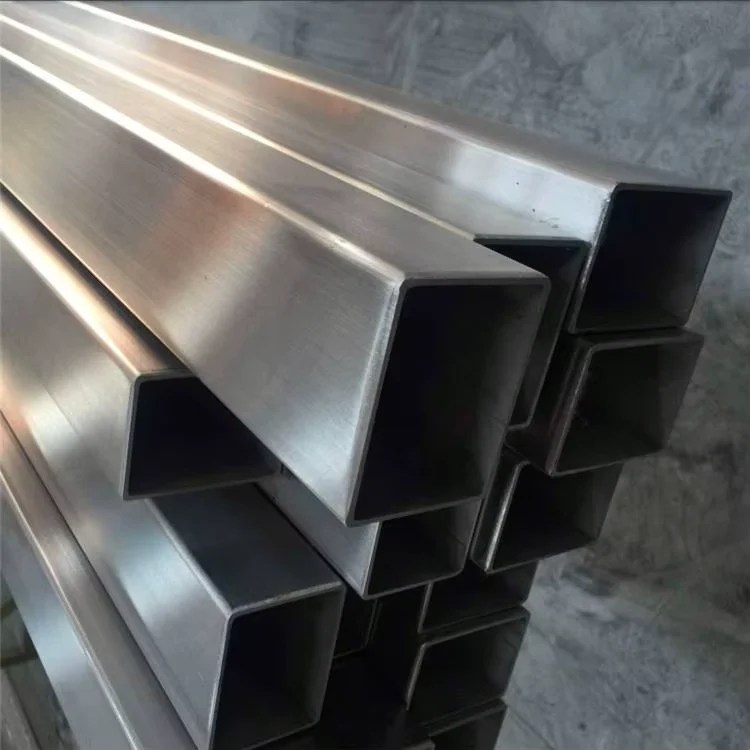 304 316L Stainless Steel Rectangular Tube BA Mirror Factory Direct Supplier