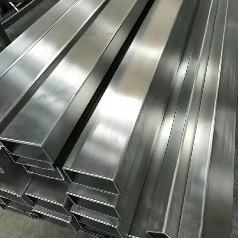 304 316L Stainless Steel Square Rectangular Tube ASTM ERW Factory Direct