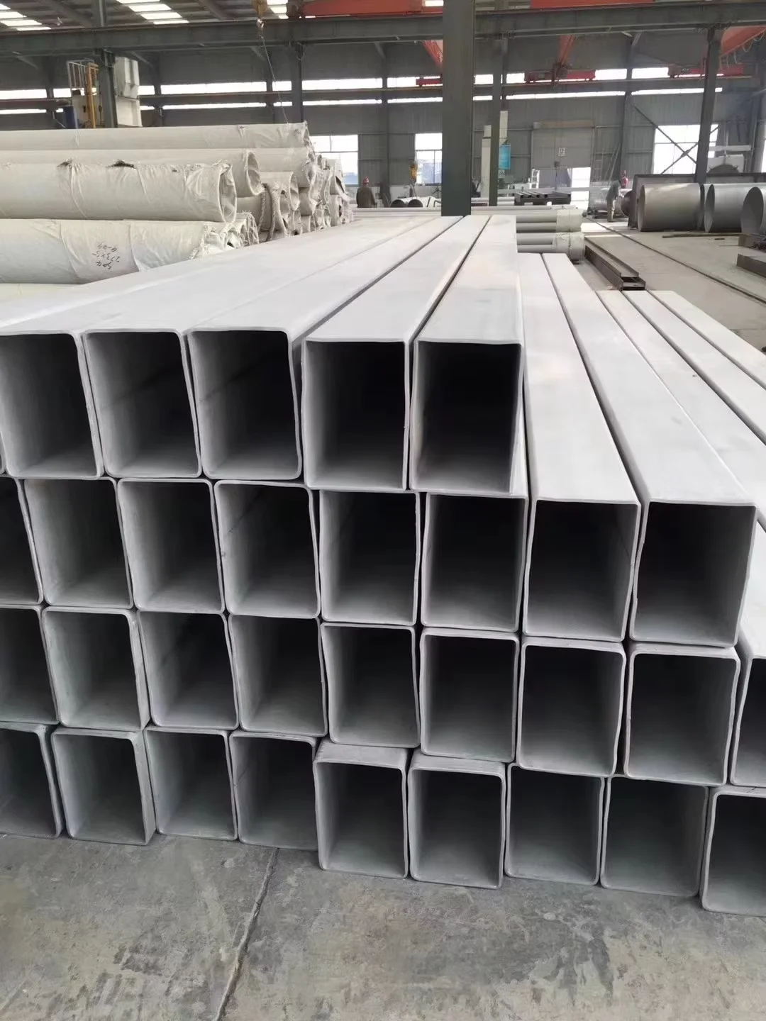304 316L Stainless Steel Square Tube 40×40 BA Finish ERW Welded GB Standard Supplier