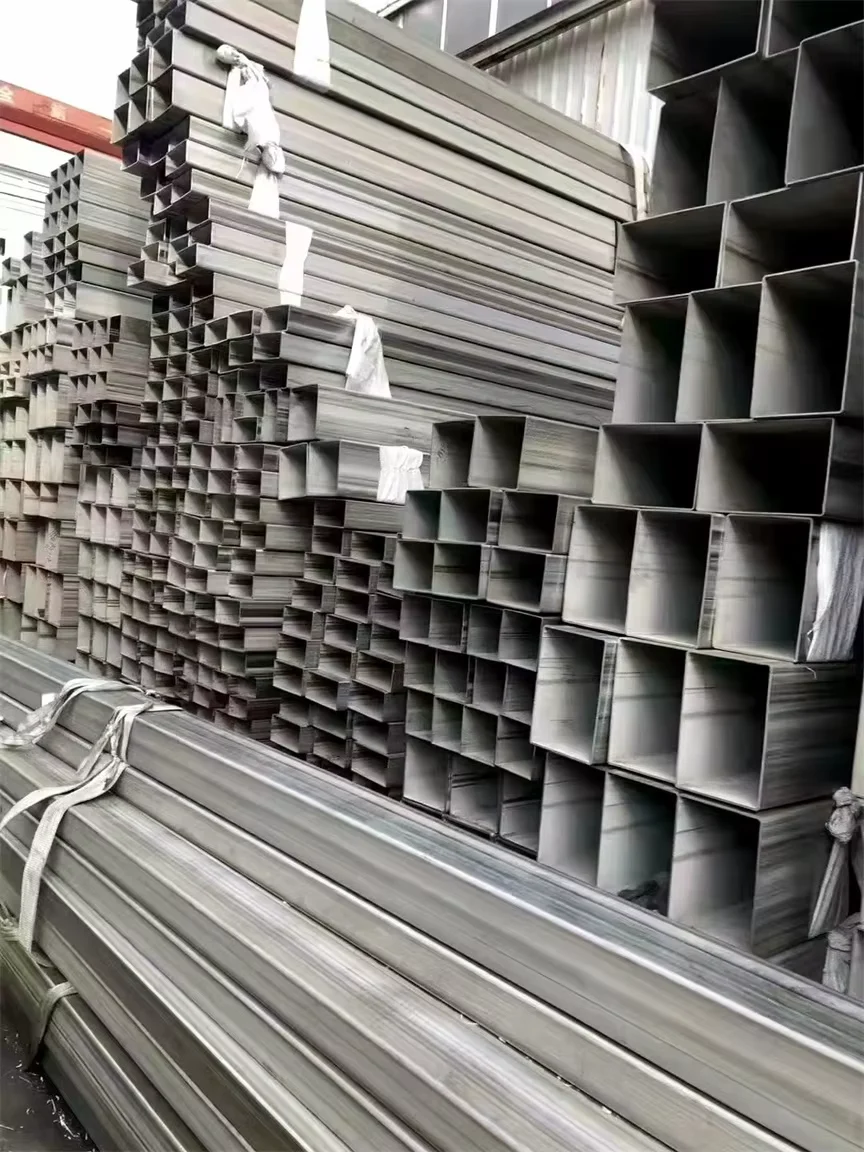 304 Stainless Steel Welded Square Tube 40x40mm BA Mirror Finish Factory Direct Supplier
