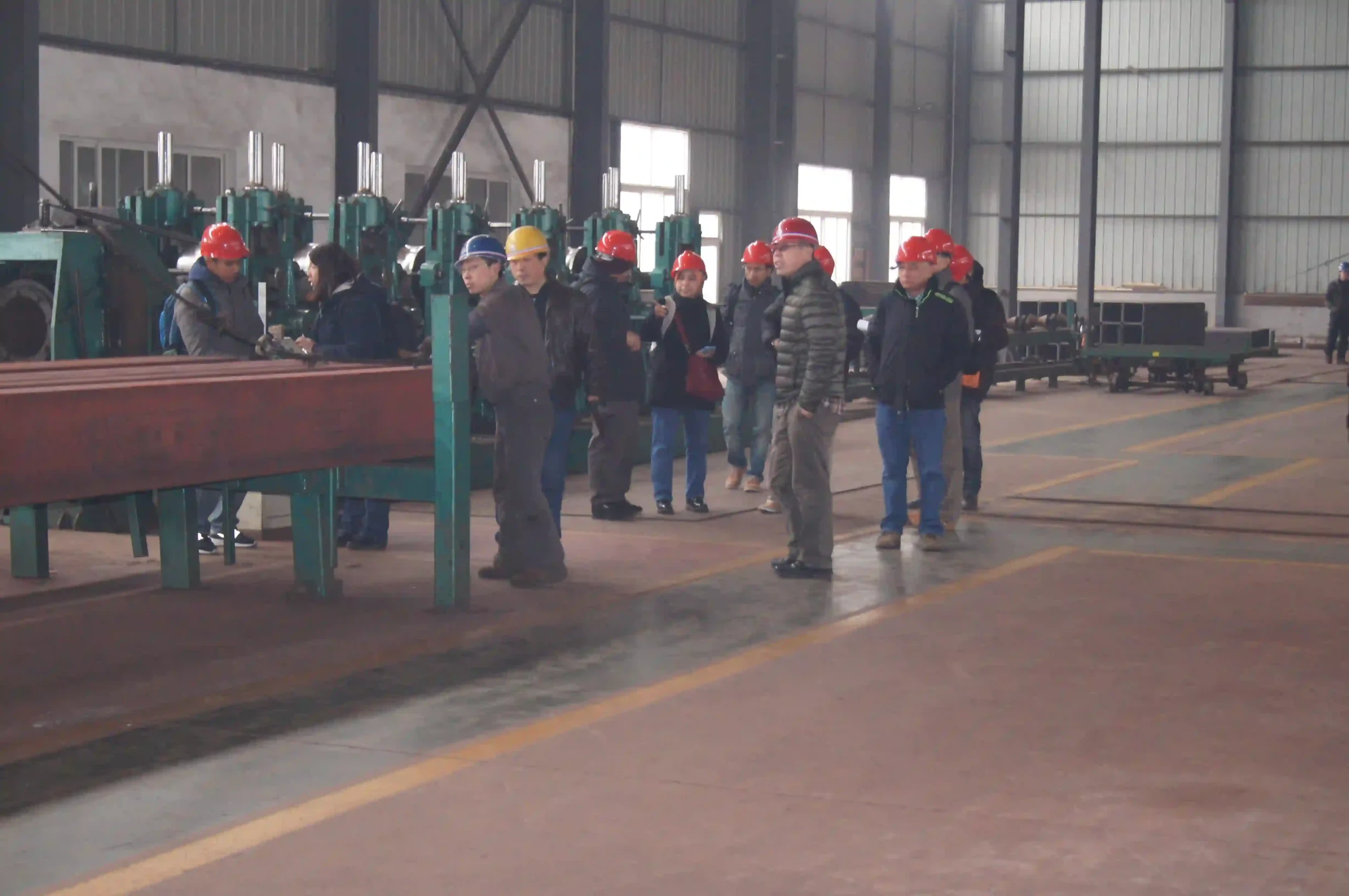 Customer audit meeting held at the Xin Jiyuan factory