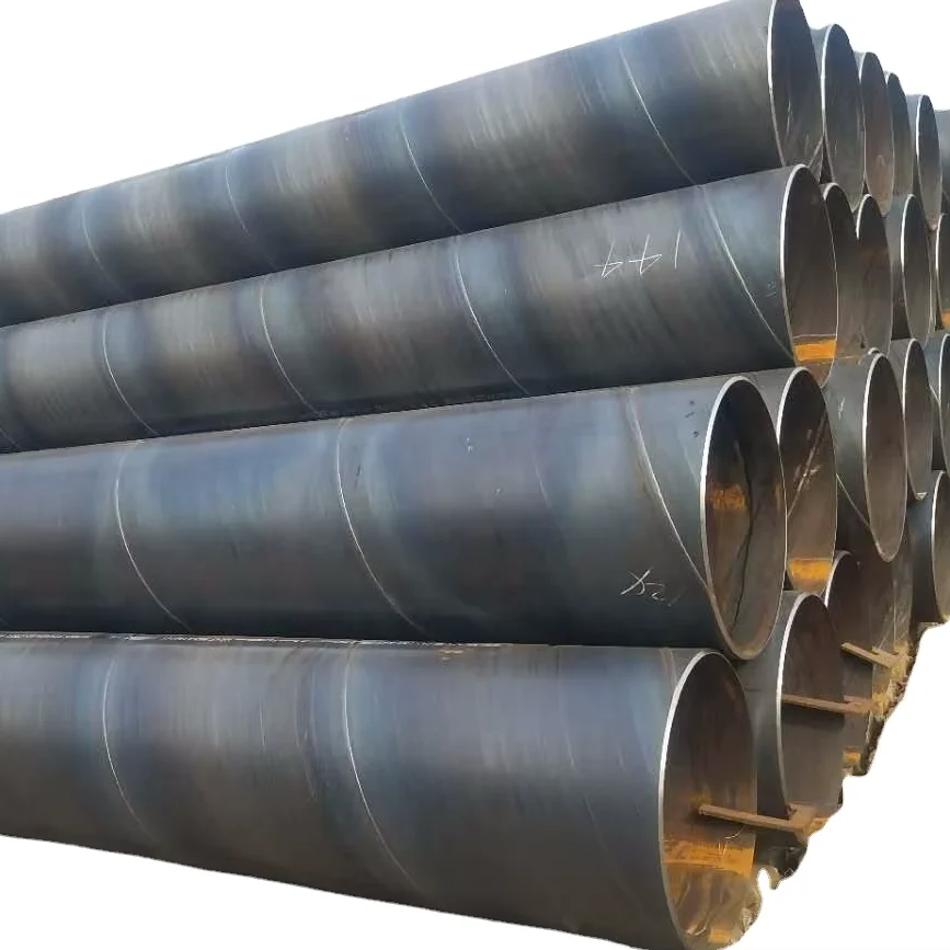A106 SSAW Steel Pipe OD 219.1-3048mm Factory Direct Supplier