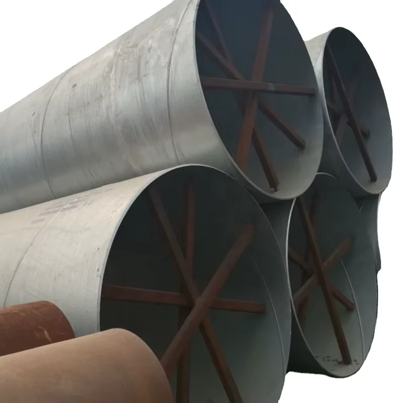 A106 SSAW Steel Pipe OD 219.1-3048mm Factory Direct Supplier
