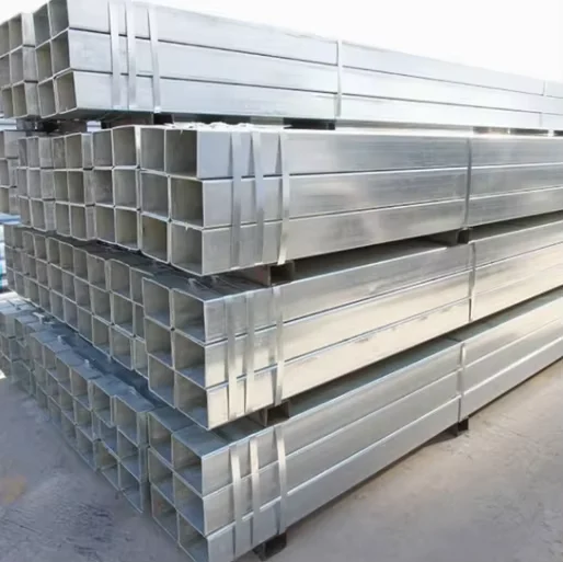 A36 Galvanized Square Steel Tube 0.12-5mm Wall Hot Dipped GI Supplier