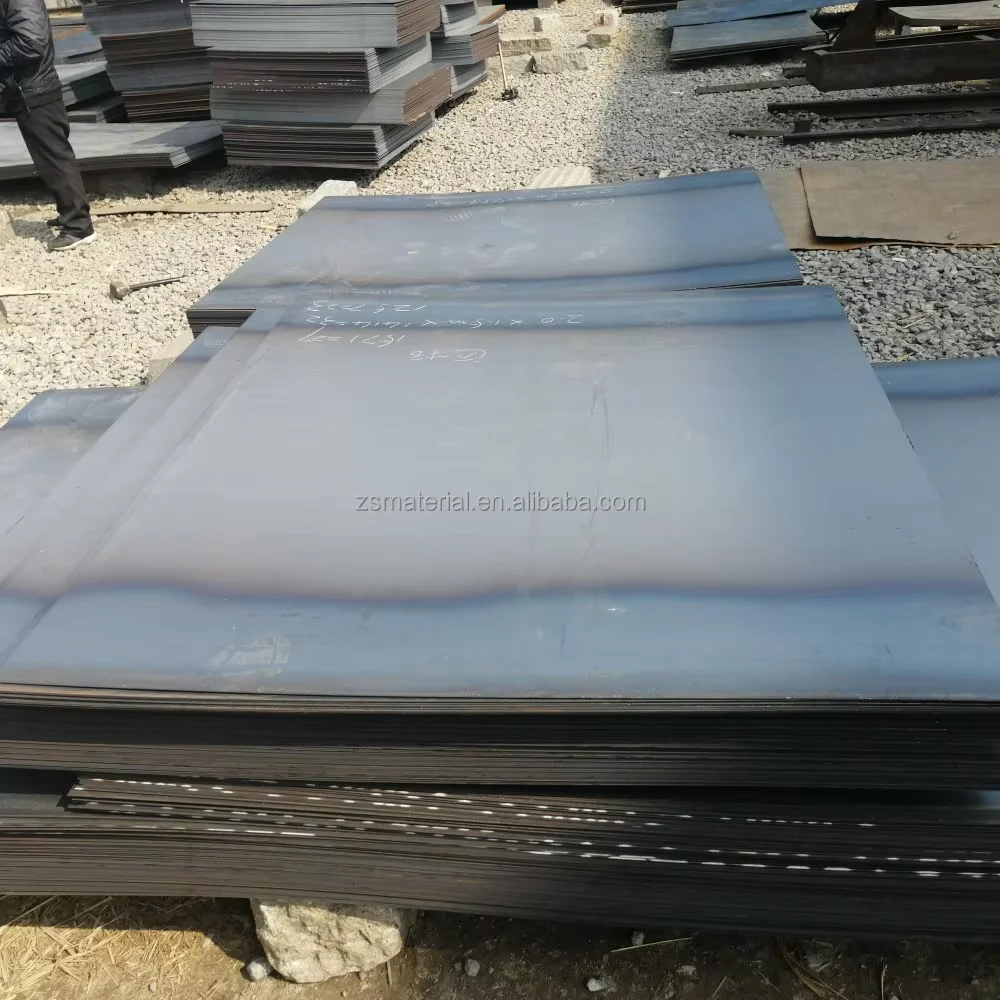 A36 S235 S275 S355 Hot Rolled Carbon Steel Plate Factory Direct Supplier