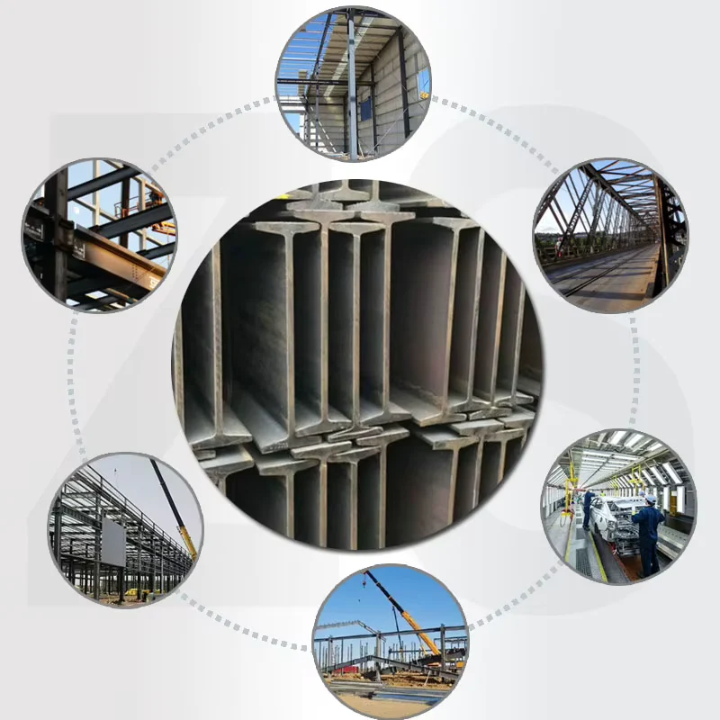 A36 SS400 Q235B H-Beam Structural Steel 100-900mm Factory Direct Supplier