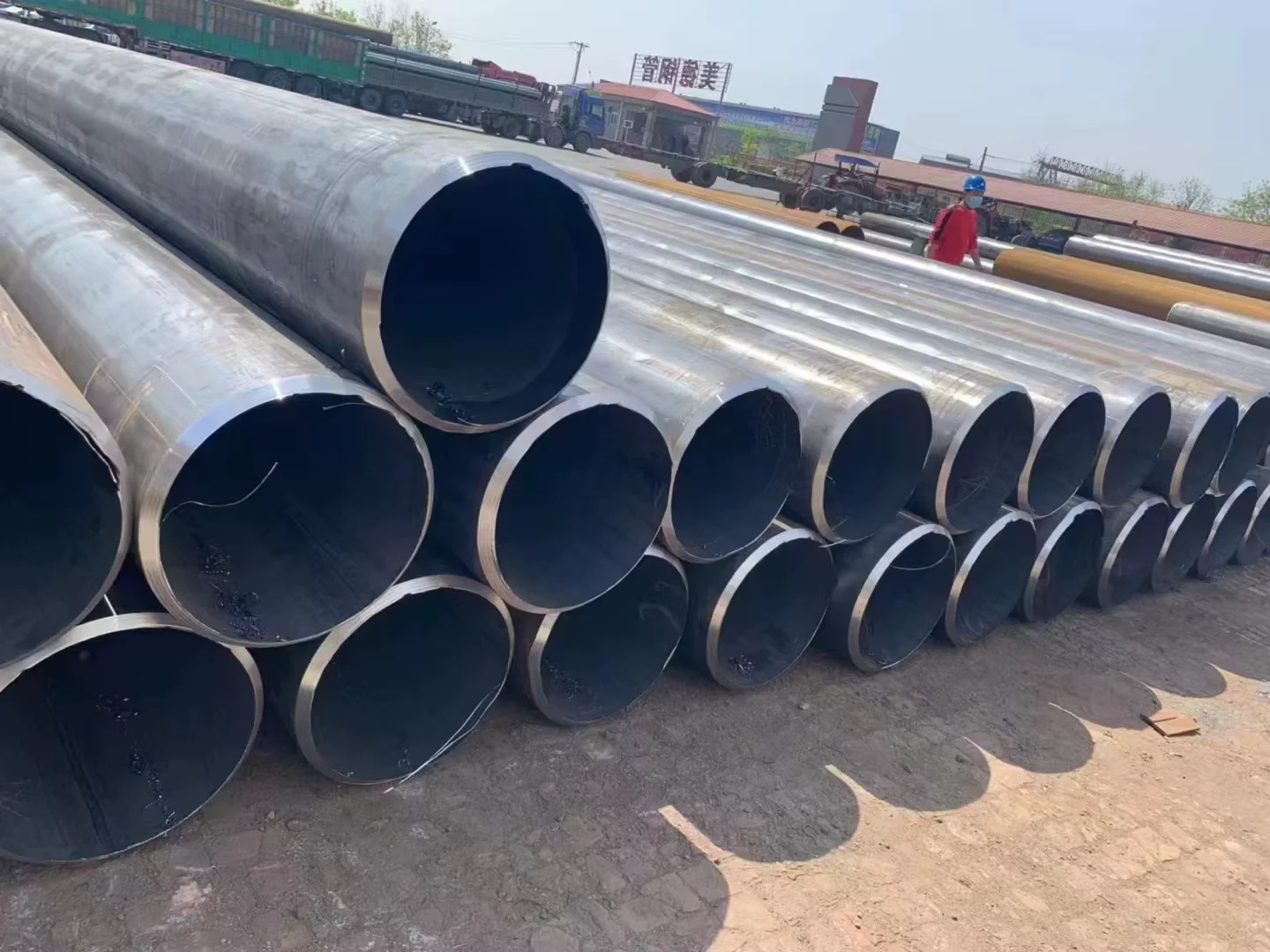 A53 A106 A335 DIN Alloy Welded Steel Pipe Factory Direct Supplier
