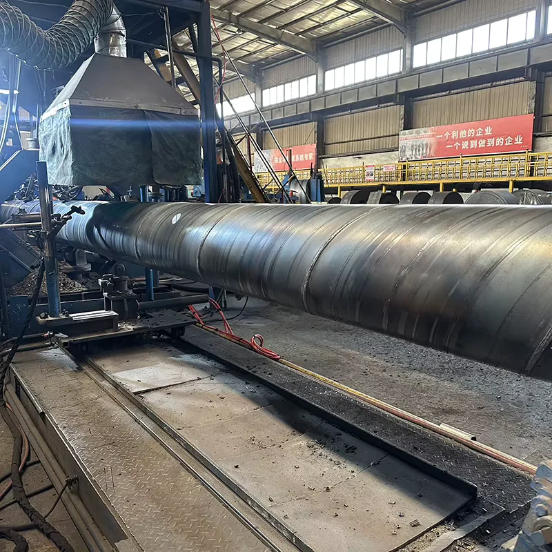 API 5L ASTM A252 SSAW Spiral Welded Steel Pipe OD 219-4200mm Supplier