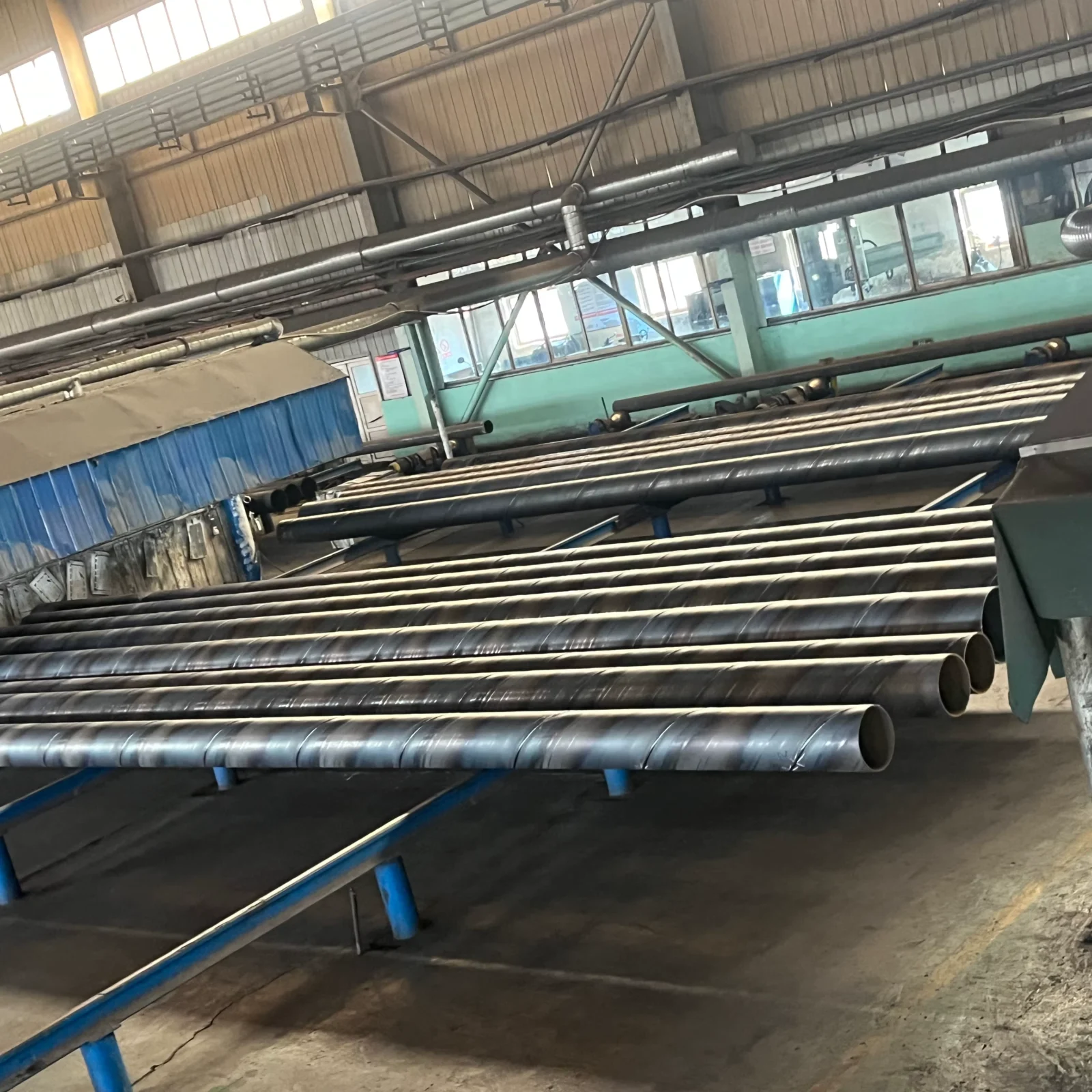 API 5L ASTM A252 SSAW Spiral Welded Steel Pipe OD 219-4200mm Supplier
