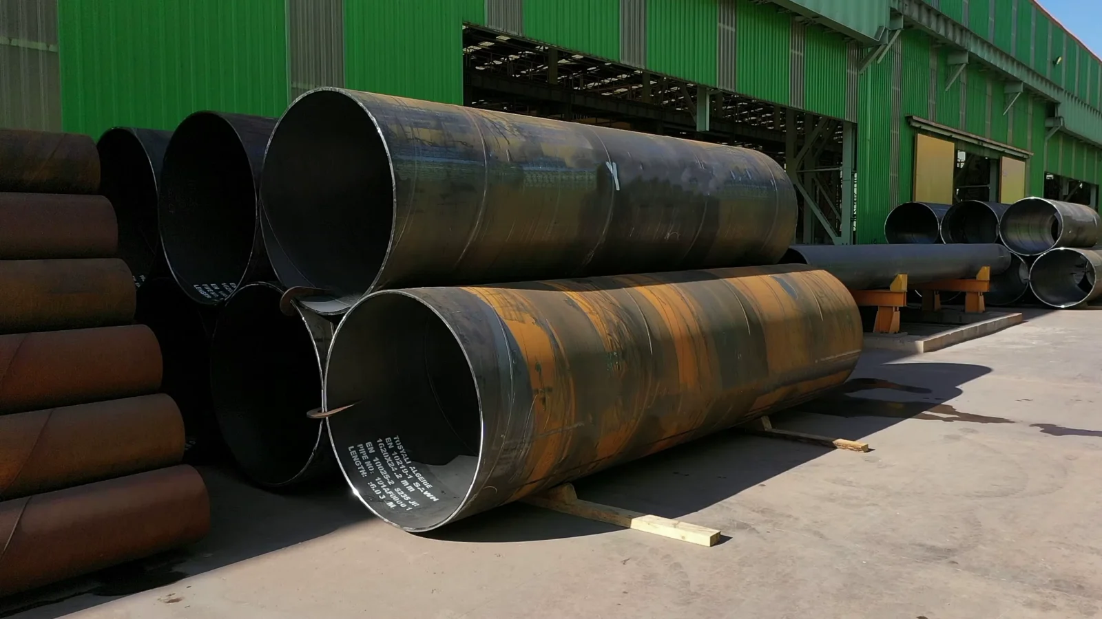 API 5L GR.B X42 SSAW Spiral Steel Pipe OD 219-3000mm Factory Supplier