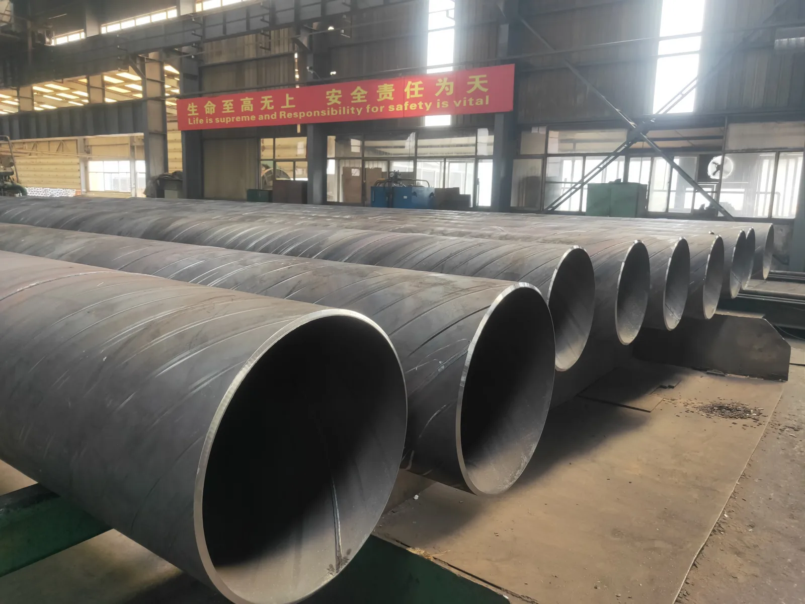 API 5L SSAW Steel Pipe OD 219-3200mm for Oil Gas Pipeline Factory Direct