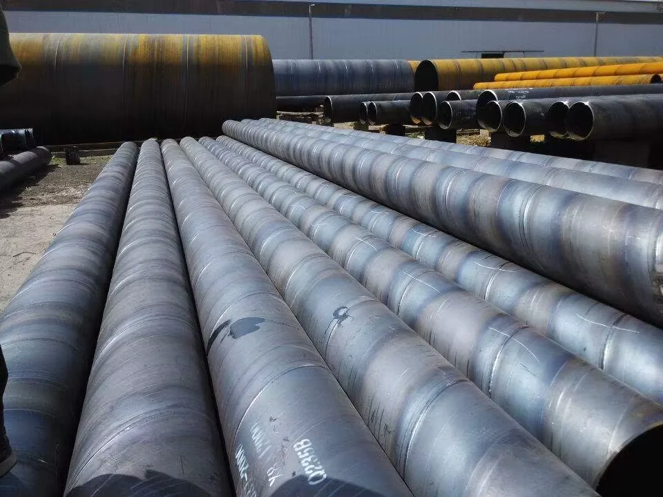 API 5L X42-X70 SSAW Spiral Steel Pipe OD 219-3048mm Factory Direct Supplier