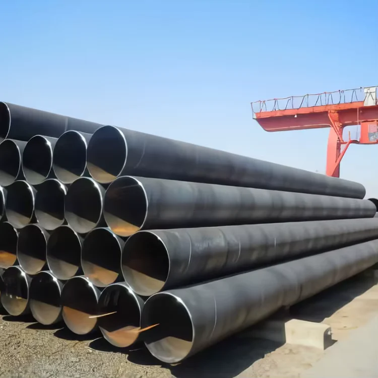 API 5L X42-X80 SSAW Spiral Welded Steel Pipe OD 21.3-609.6mm Factory Direct