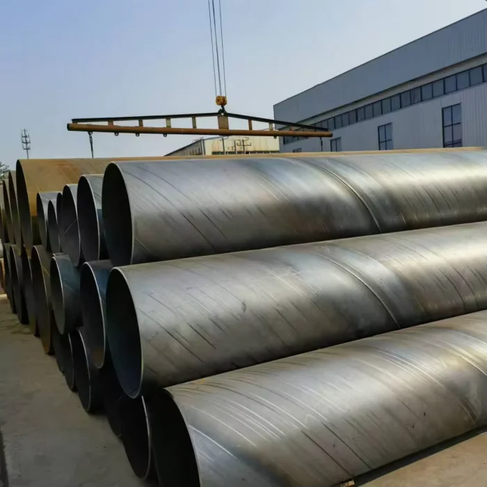API 5L X52 X65 SSAW Steel Pipe OD 100-2000mm Factory Direct Supplier