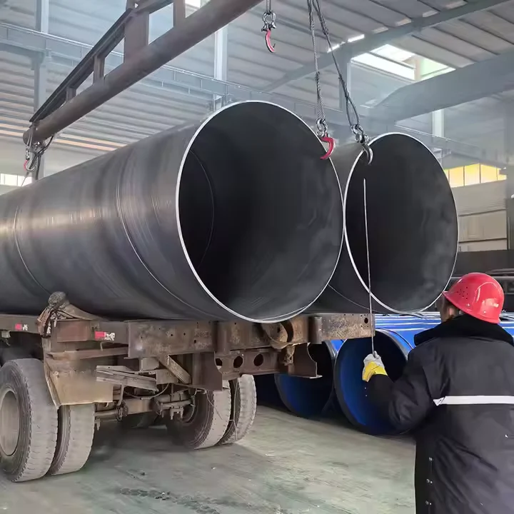 API 5L X52 X65 SSAW Steel Pipe OD 100-2000mm Factory Direct Supplier