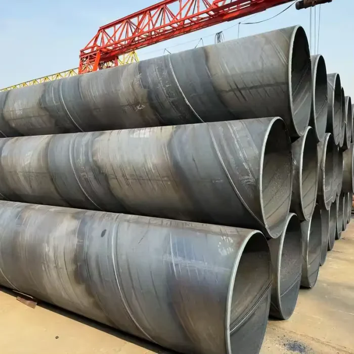 API 5L X52 X65 SSAW Steel Pipe OD 100-2000mm Factory Direct Supplier
