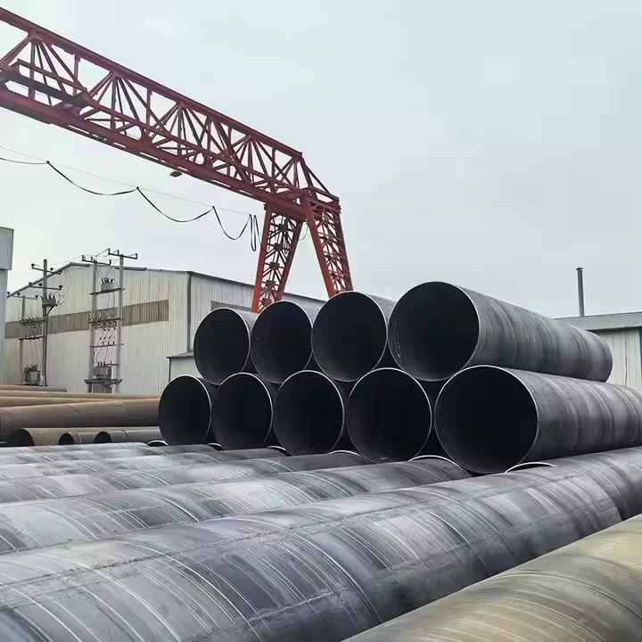 API 5L X52 X65 SSAW Steel Pipe OD 100-2000mm Factory Direct Supplier