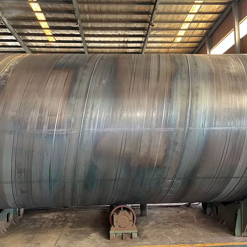 ASTM A106/A53 Gr.B SSAW Steel Pipe 400-3000mm OD Manufacturer