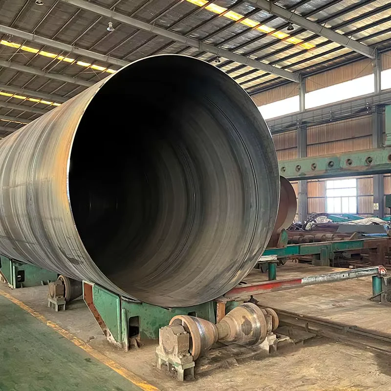 ASTM A106/A53 Gr.B SSAW Steel Pipe 400-3000mm OD Manufacturer