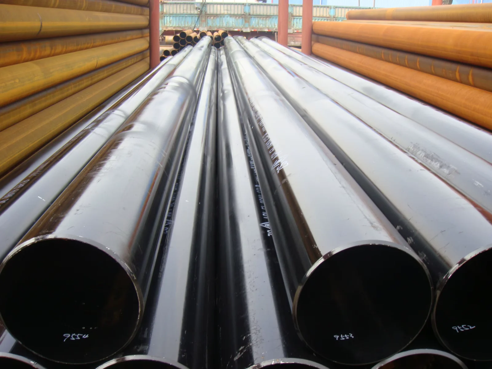ASTM A106 LSAW Steel Pipe OD 355.6-1626mm Factory Direct