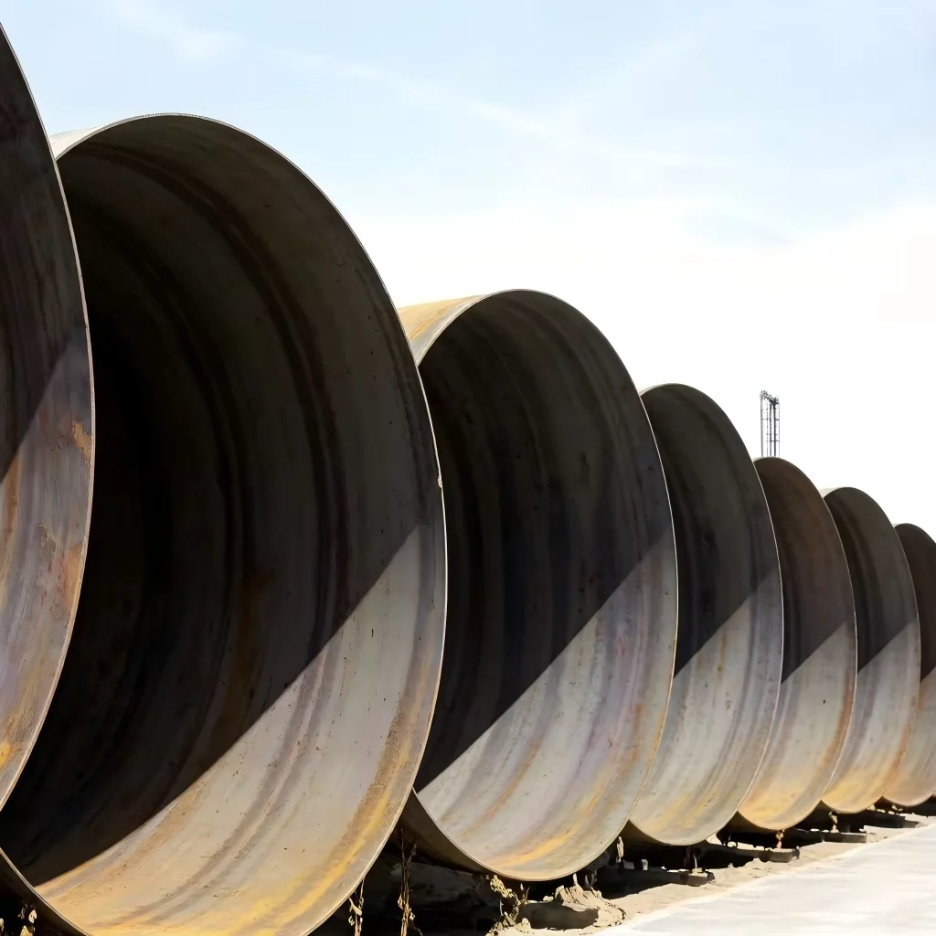 ASTM A252 Grade 2/3 SSAW Steel Pipe OD 219-3600mm Factory Direct