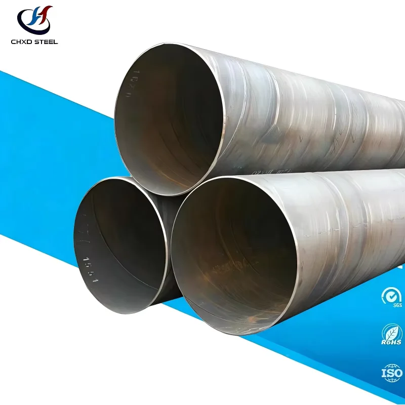 ASTM A36 SSAW Steel Pipe API 5L OD 219-3048mm Manufacturer