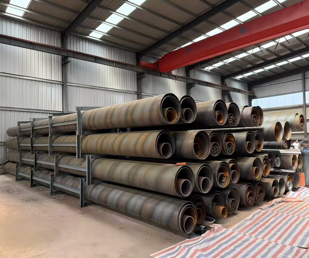 ASTM A36 SSAW Steel Pipe Large Diameter 0.5-40mm Supplier