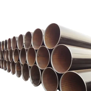 ASTM A53 ERW Carbon Steel Pipe Black Painted Factory Direct Supplier