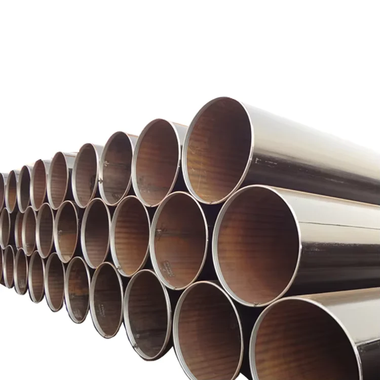 ASTM A53 ERW Carbon Steel Pipe Black Painted Factory Direct Supplier