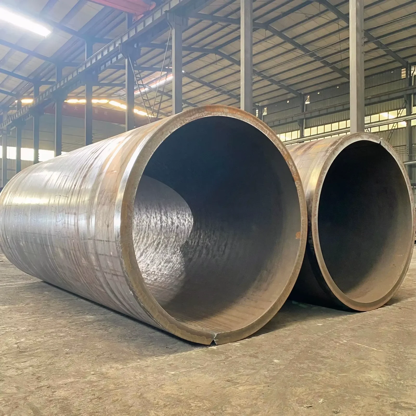 ASTM A672 Gr. B60 LSAW Boiler Pipe OD 406-1422mm Factory Direct Supplier