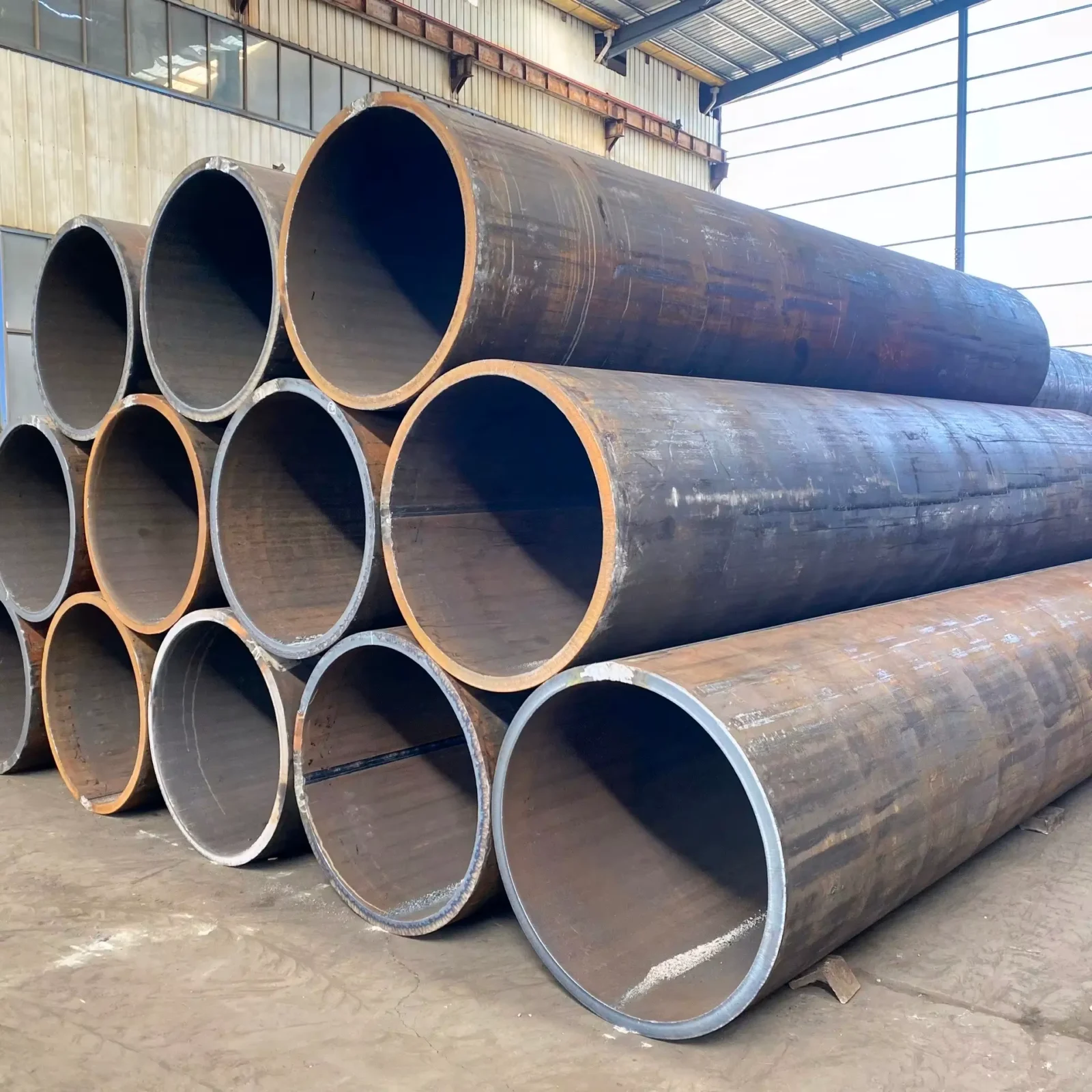 ASTM A672 Gr. B60 LSAW Boiler Pipe OD 406-1422mm Factory Direct Supplier