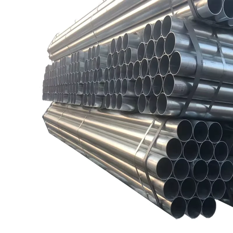 BS 1387 Galvanized ERW Round Steel Pipe OD 1/2″-8″ Factory Direct Supplier