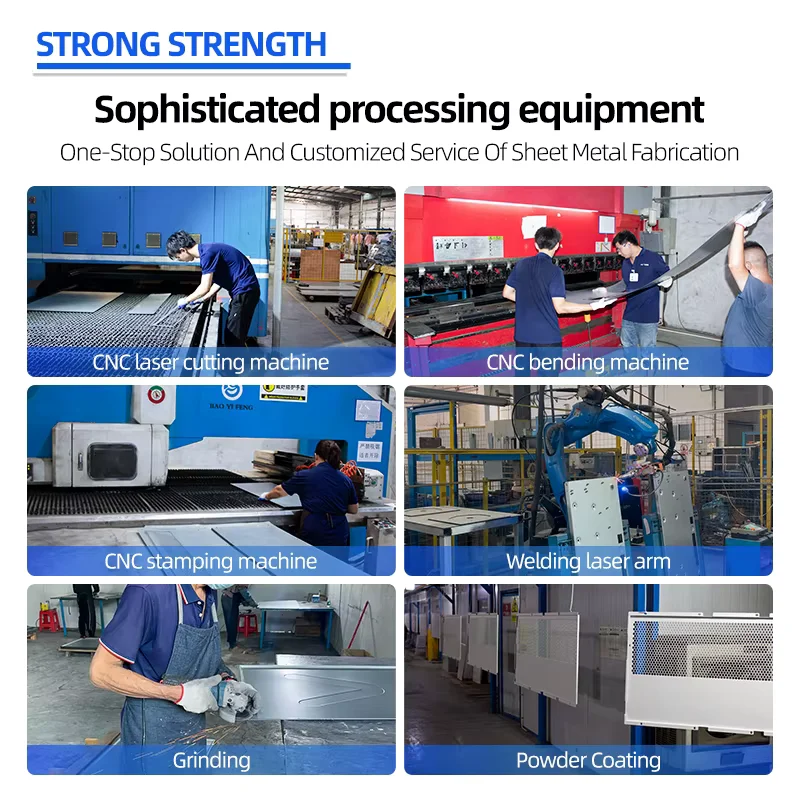 Carbon Stainless Steel Plate Cutting & Sheet Metal Fabrication Service Factory