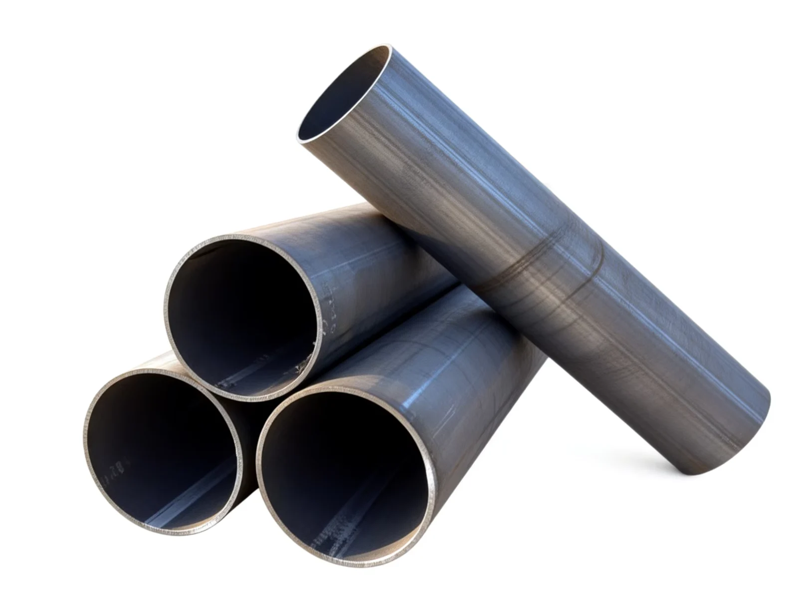 Carbon Steel ERW Round Steel Pipe GB Standard OD 21.3-1219.2mm Factory Direct