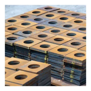 Carbon Steel Laser Cut Machined Parts 1-80mm Custom Sizes Factory Direct