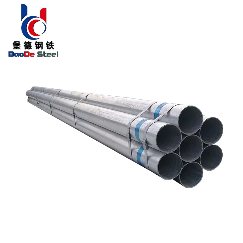 Carbon Steel Round Galvanized Pipe BS 1387 Factory Direct