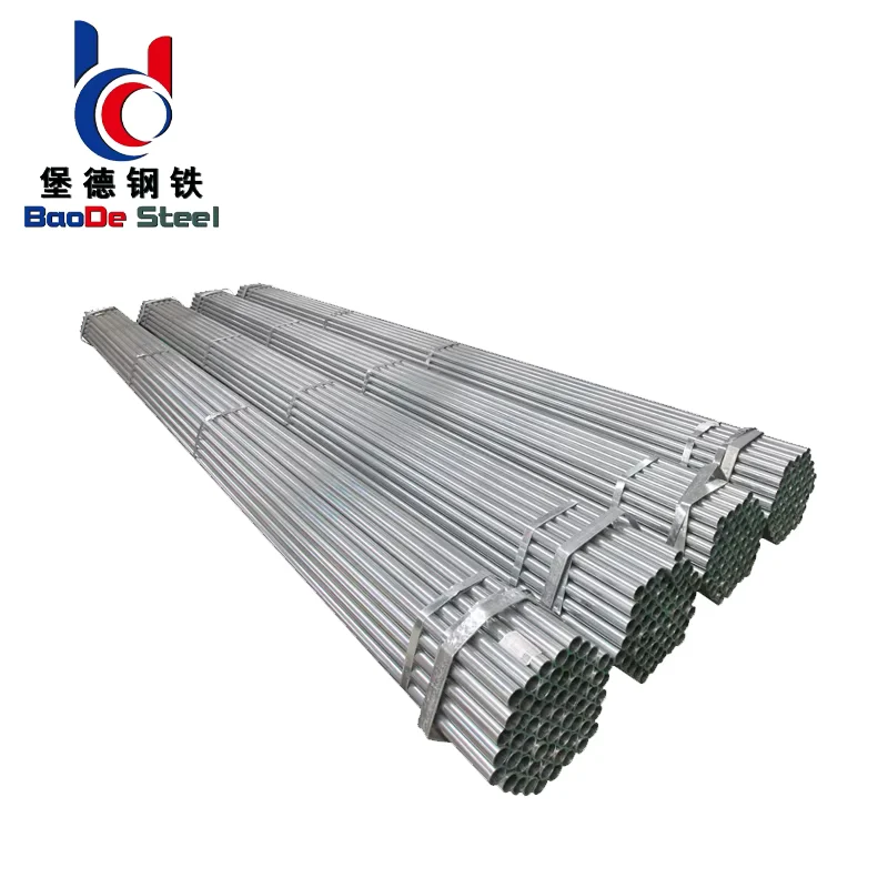 Carbon Steel Round Galvanized Pipe BS 1387 Factory Direct