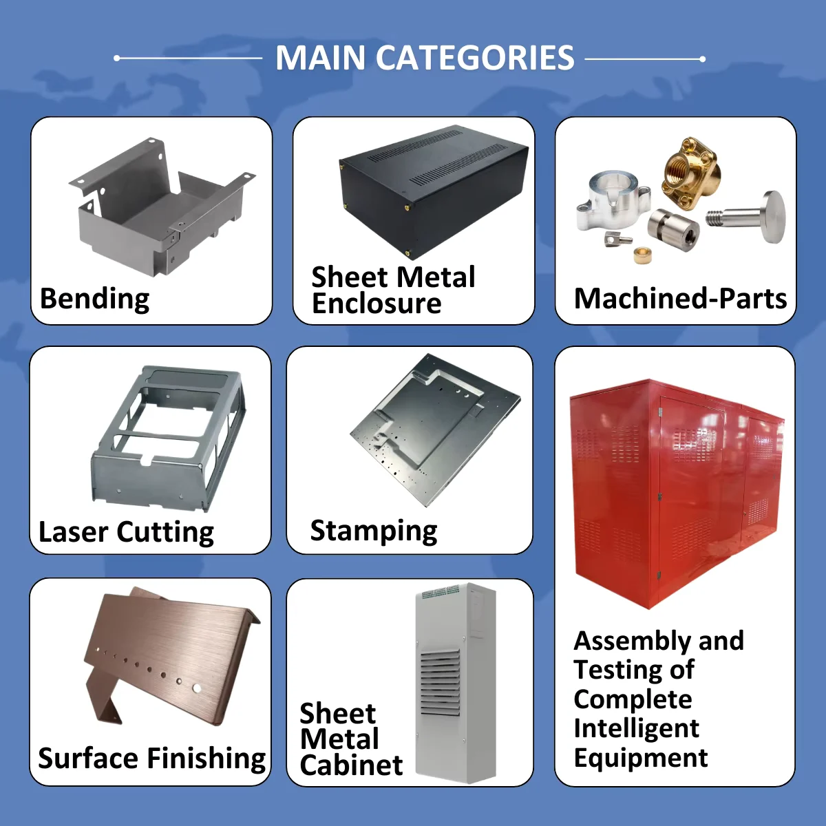 Carbon Steel Stainless Aluminum Structure Fabrication Service Factory Direct