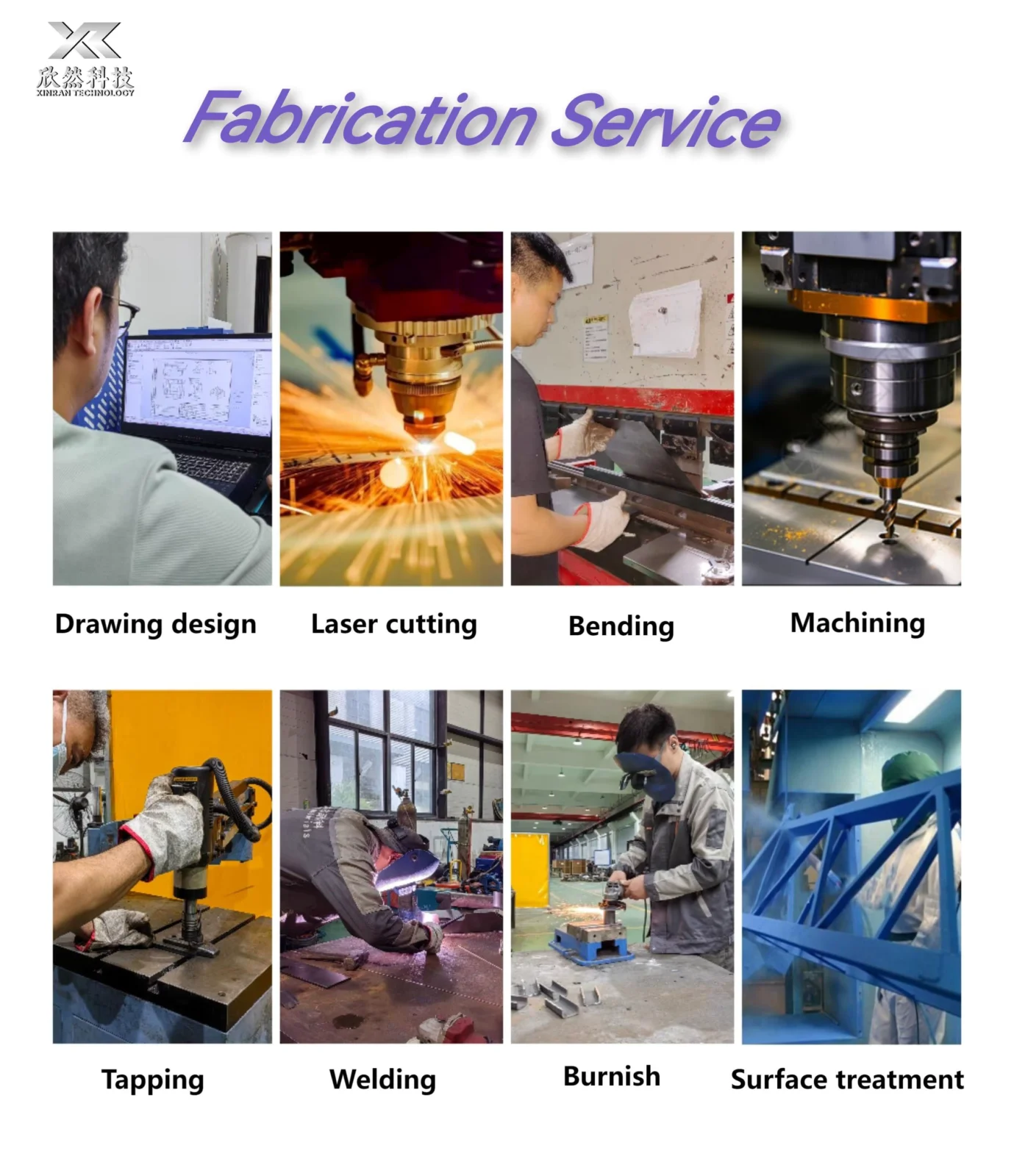 Carbon Steel Stainless Steel Plate Laser Cutting & Fabrication Factory Direct