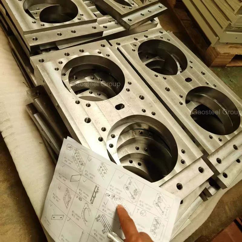 D2 Alloy Steel Plate Custom Processing Laser Cutting CNC Machining Factory Direct