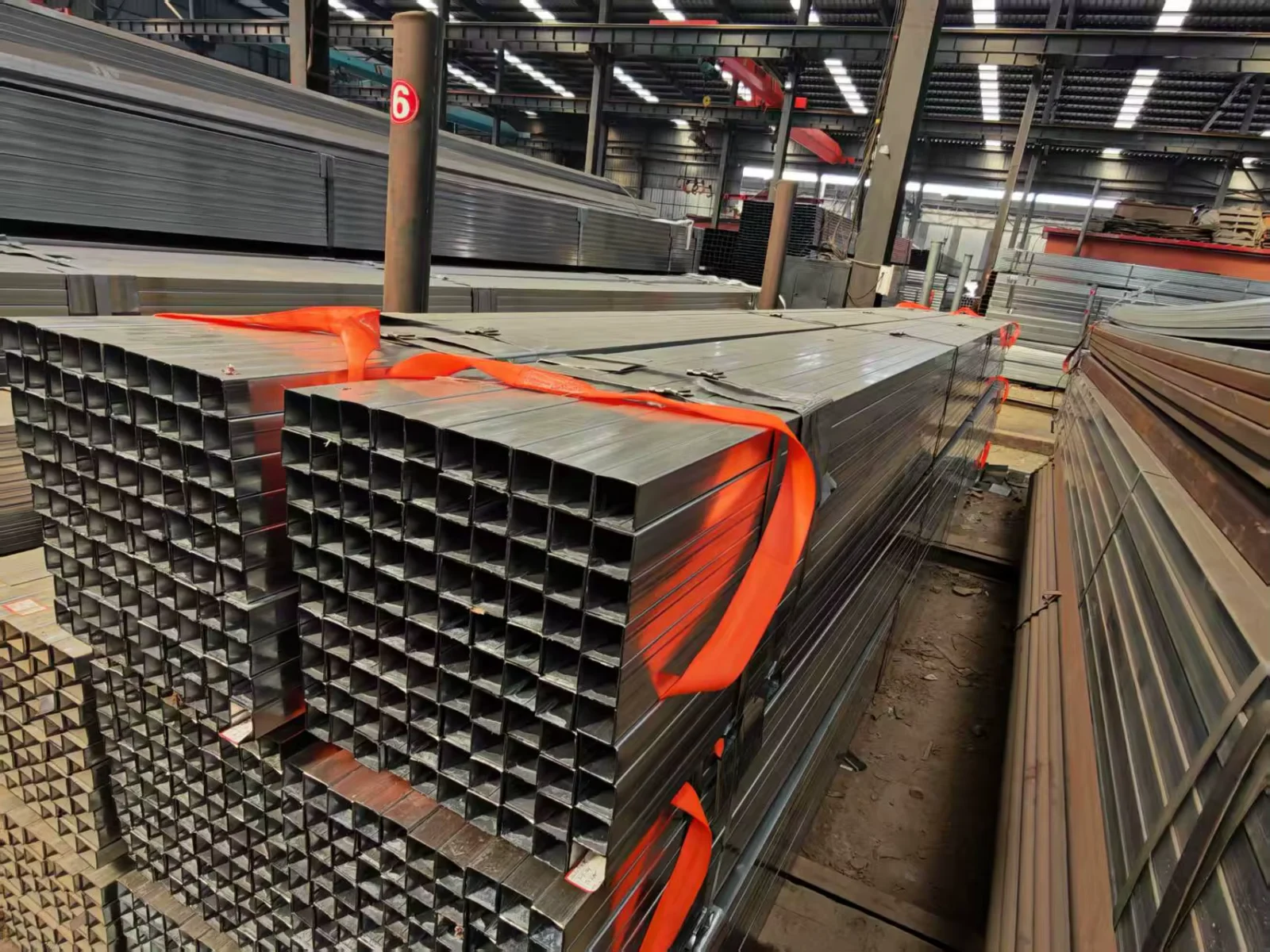 Dx51D-G550 Galvanized Square Rectangular Steel Tube ASTM Z30-Z40 Factory Direct
