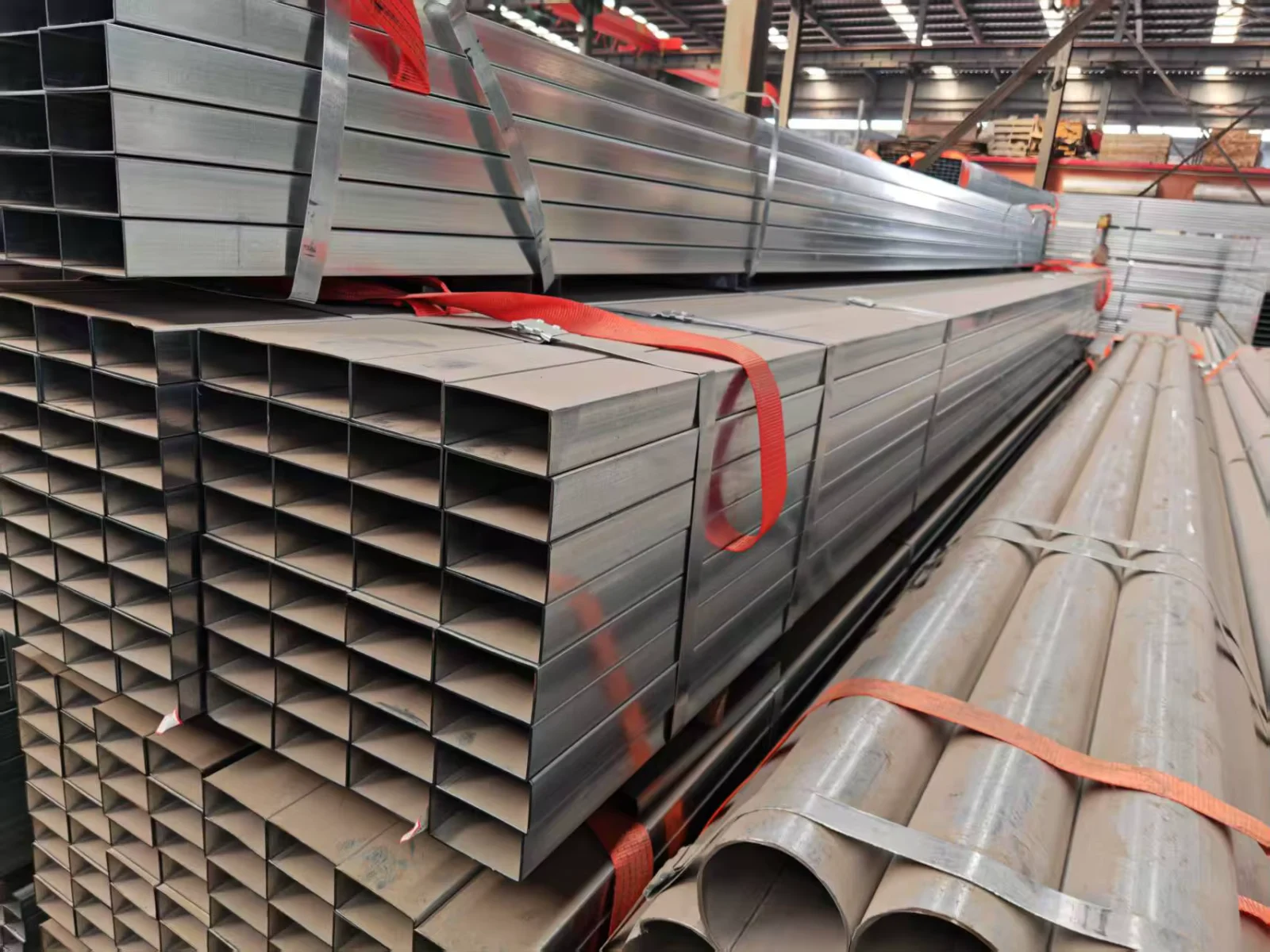 Dx51D-G550 Galvanized Square Rectangular Steel Tube ASTM Z30-Z40 Factory Direct