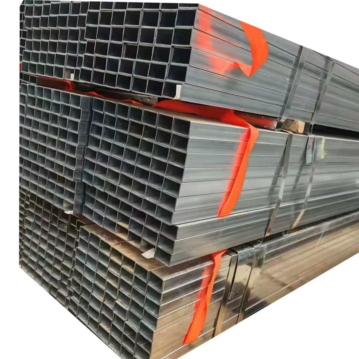 Dx51D-G550 Galvanized Square Rectangular Steel Tube ASTM Z30-Z40 Factory Direct