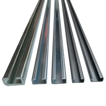 DX51D S235JR ASTM A36 Galvanized C Channel Steel Factory Direct Custom Sizes
