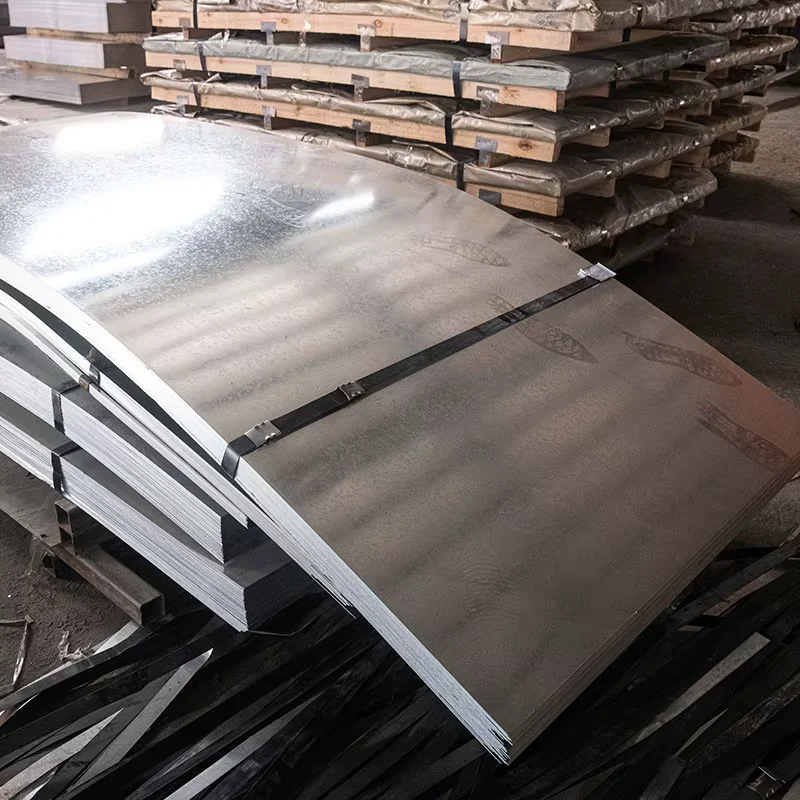 DX51D SGCC Galvanized Steel Plate Z30-275g/m2 Cutting Bending Factory Direct Supplier