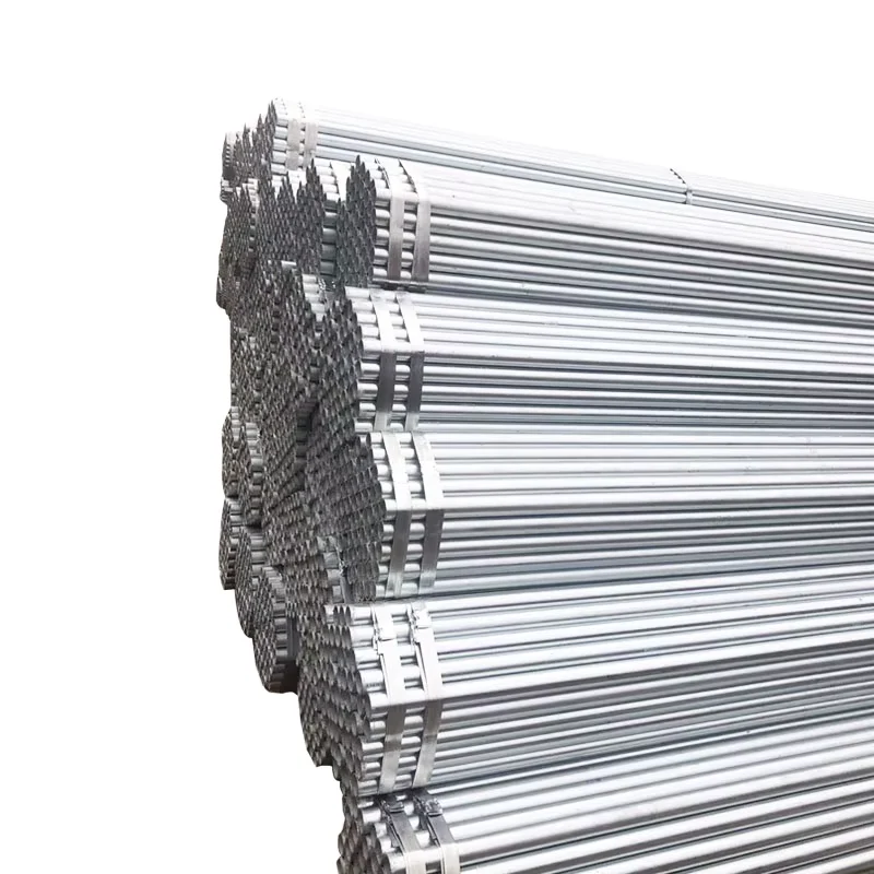 Gr.B ERW Round Steel Pipe Hot Dip Galvanized BS 1387 API Factory Direct